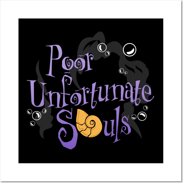 Poor Unfortunate Souls Wall Art by Merlino Creative